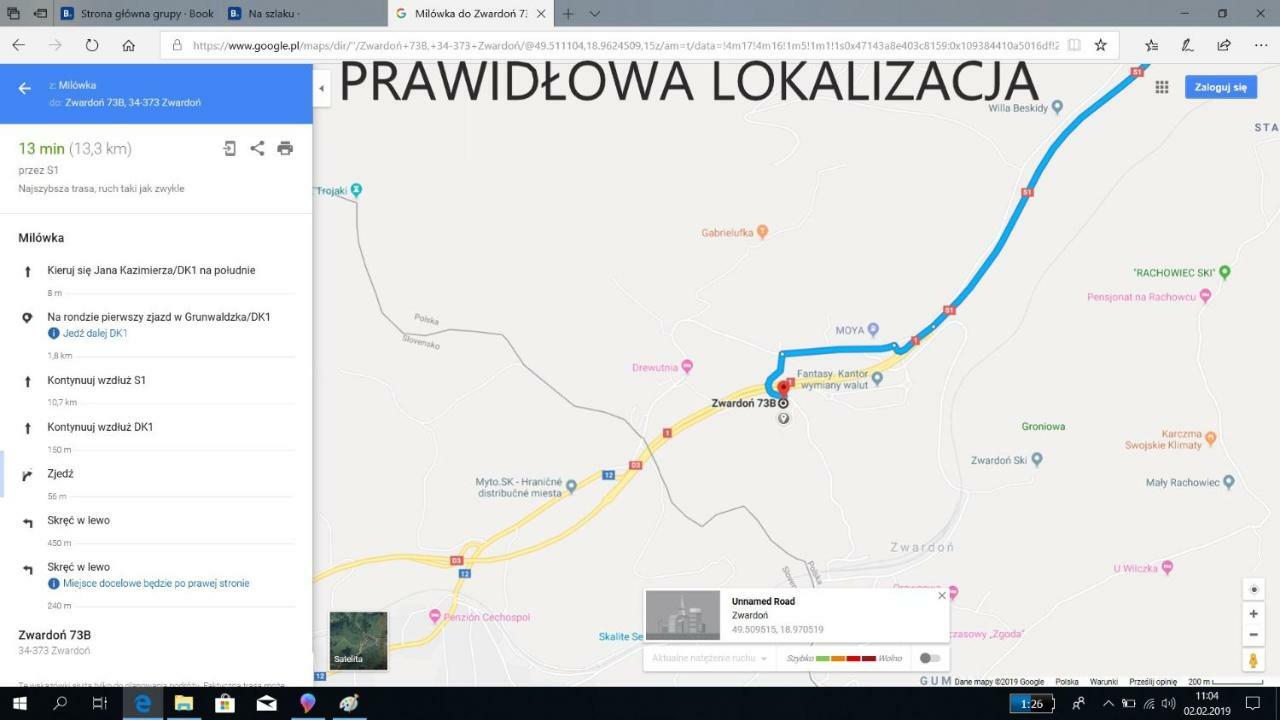 Na szlaku Villa Zwardoń Kültér fotó